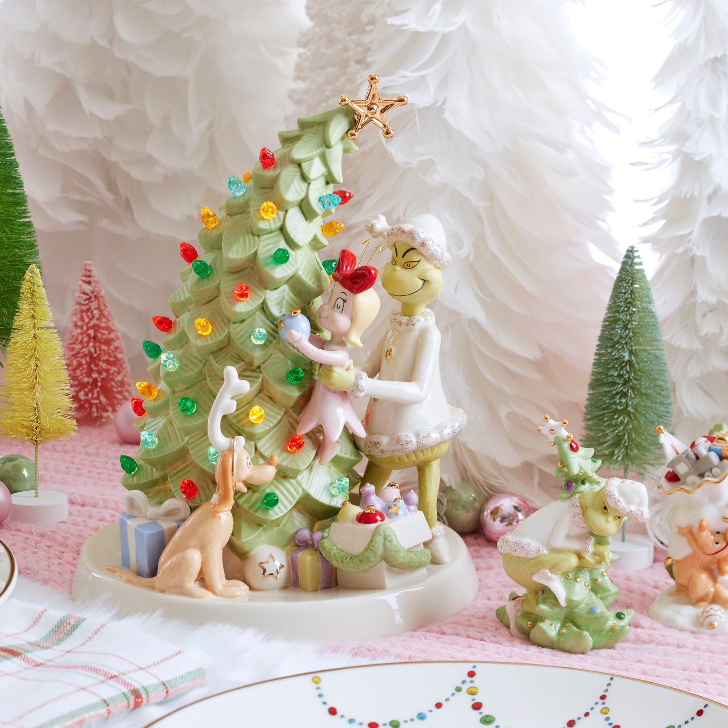 Grinchie Tree Lit Figurine