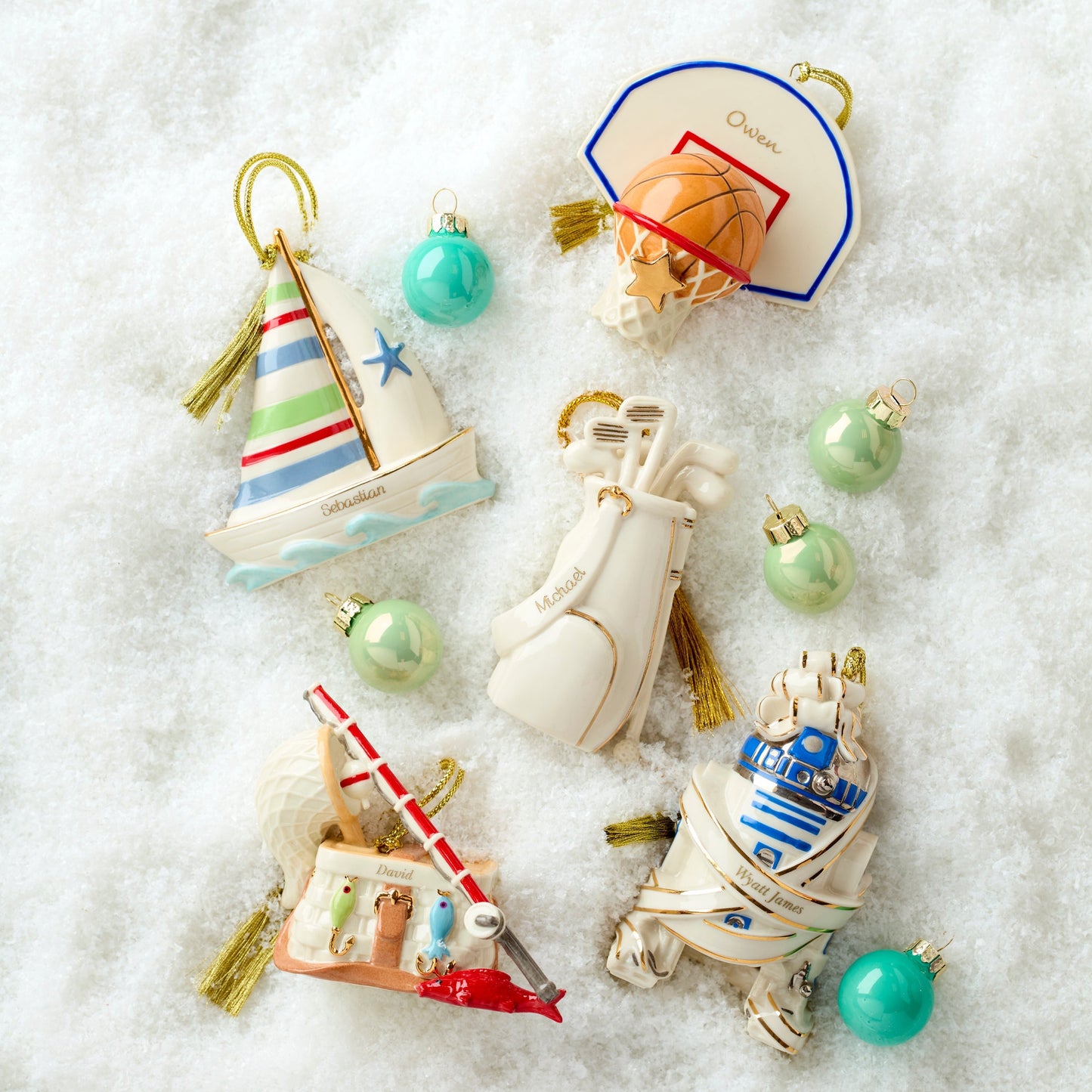 Personalized Golf Ornament
