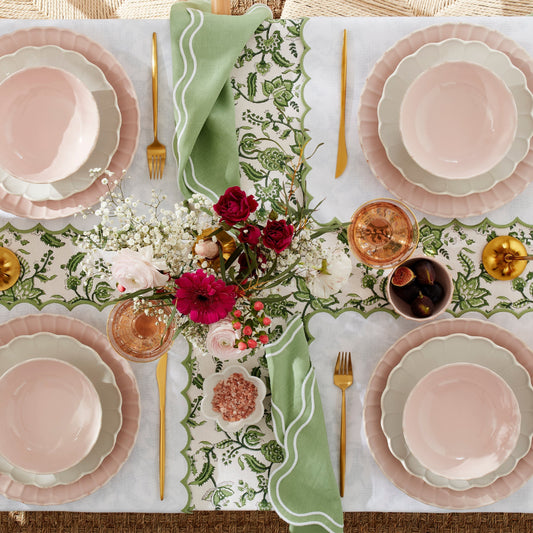 Zephyr Gold Satin 45-Piece Flatware Set
