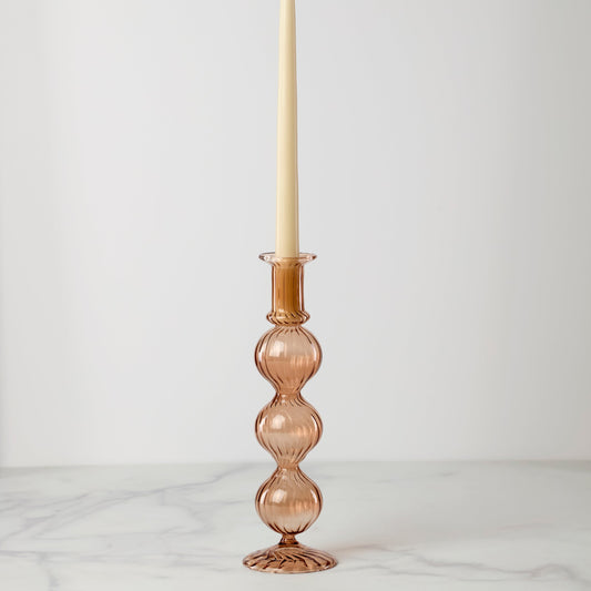 Nalia Amaranth Candlestick Holder