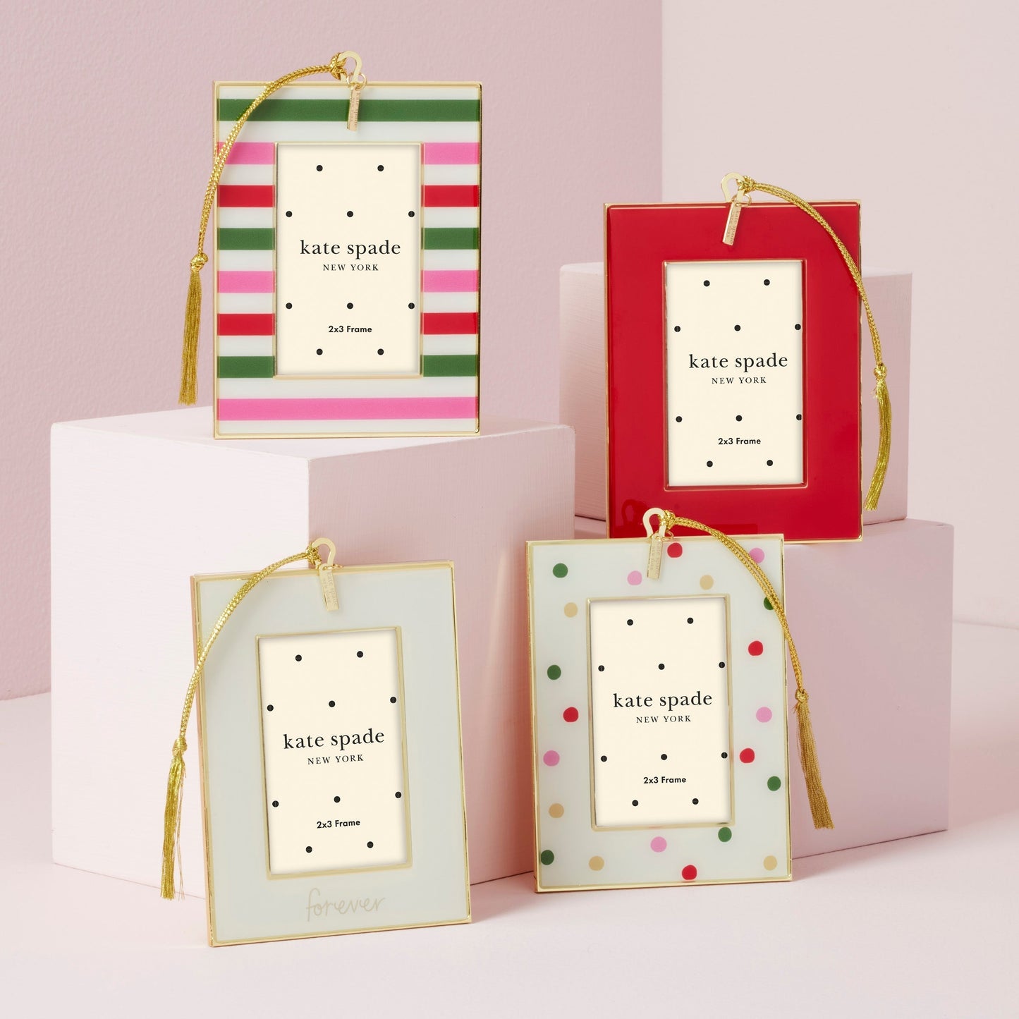 Be Jolly "Forever" Mini Photo Frame Ornament