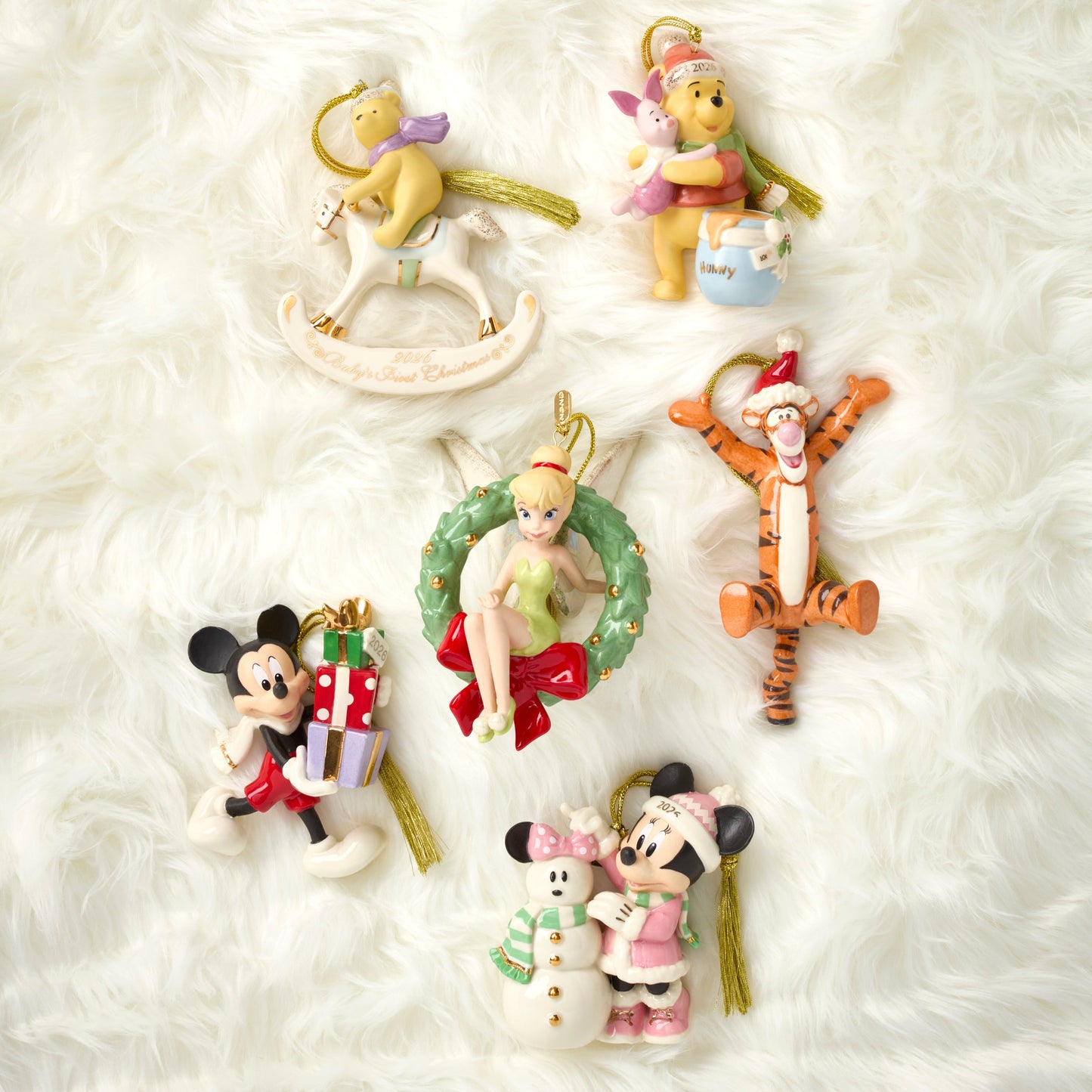 2026 Minnie Mouse's Matching Snowman Ornament