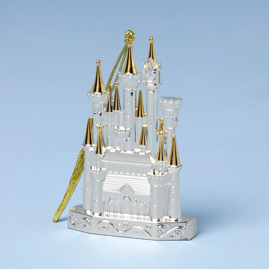 2026 Cinderella Castle Silverplate Ornament