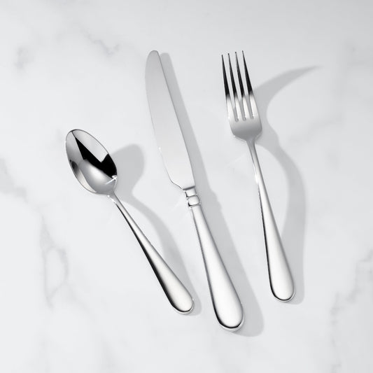 Studio 1414 Mirror 24 Piece Flatware Set with Caddy
