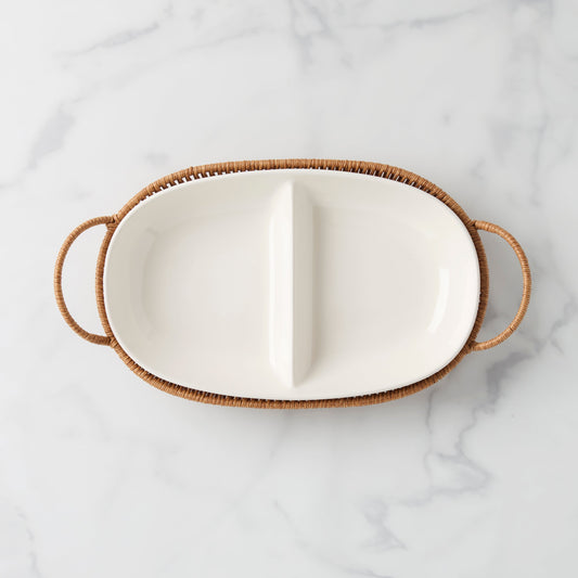 Willow & White, Divided Server with Tray