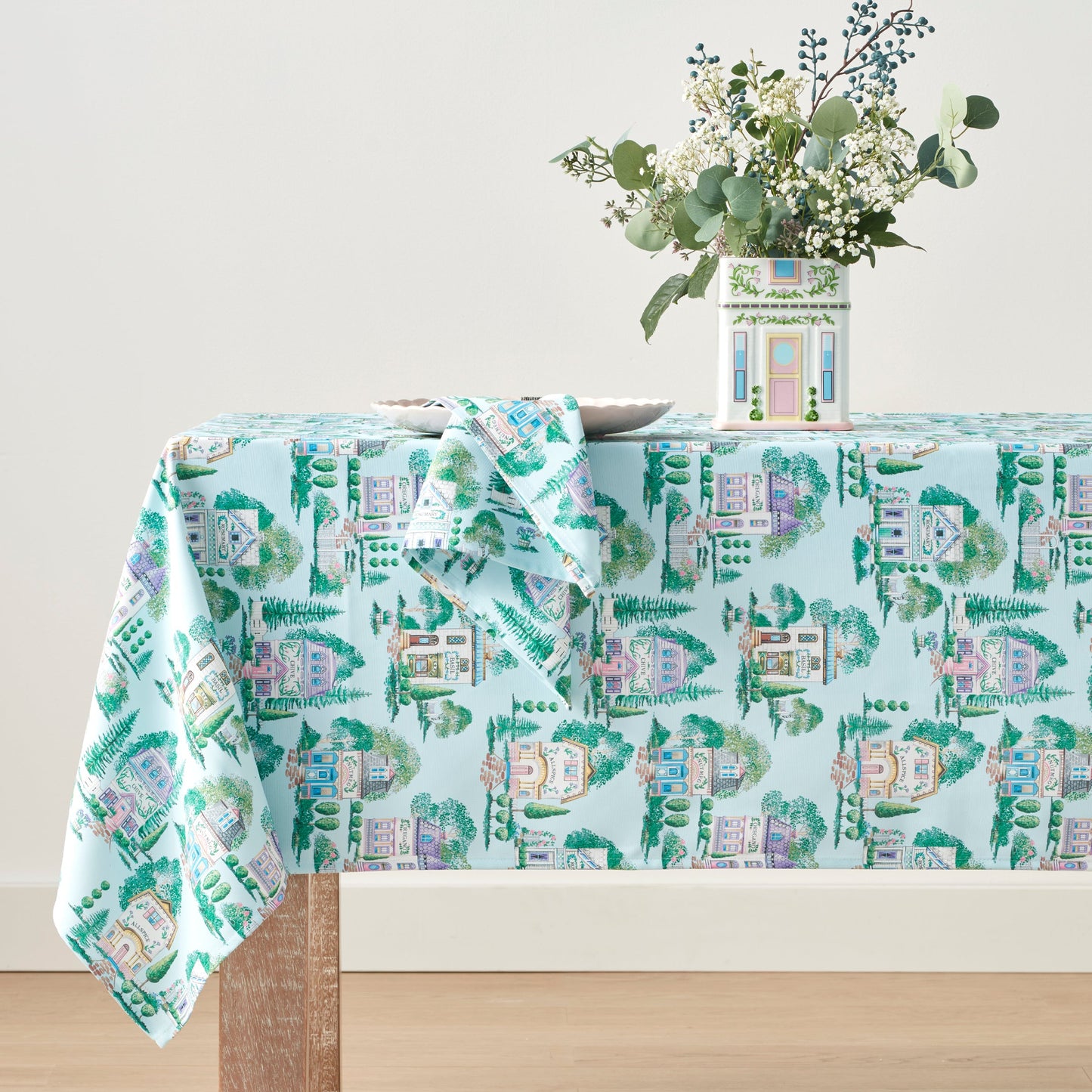 Lenox Spice Village Allover 60x84 Tablecloth