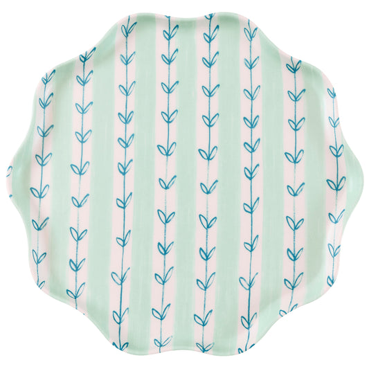 Flora Reusable Large Plates, Set of 6