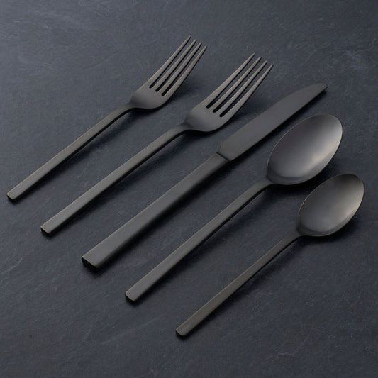 Allay Midnight 20-Piece Flatware Set
