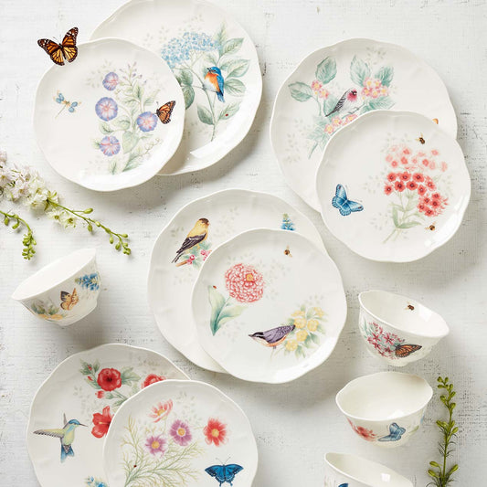 Butterfly Meadow Flutter Mugs, Set of 4