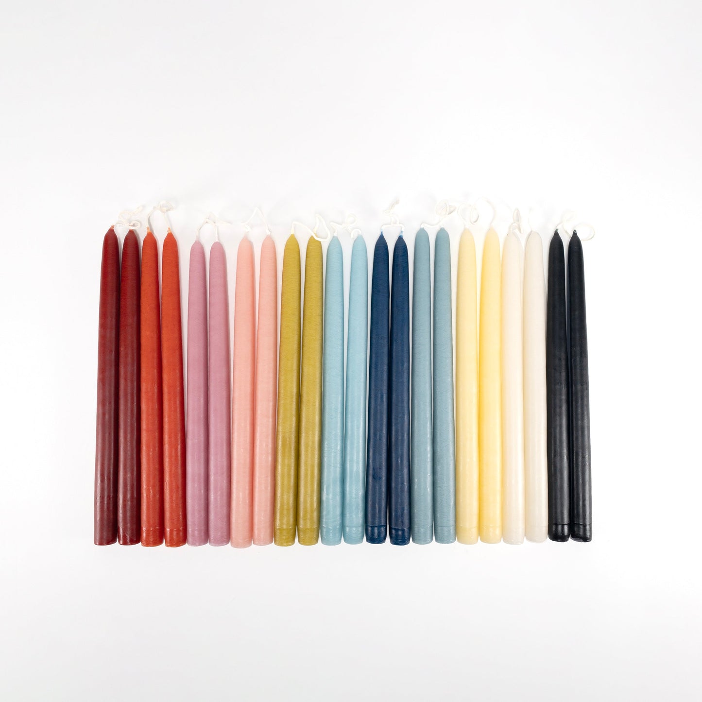 Dripless Indigo 12" Taper Candles, Set of 2