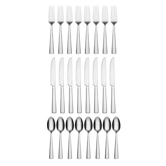 Chefs Table Dining 24-Piece Flatware Set