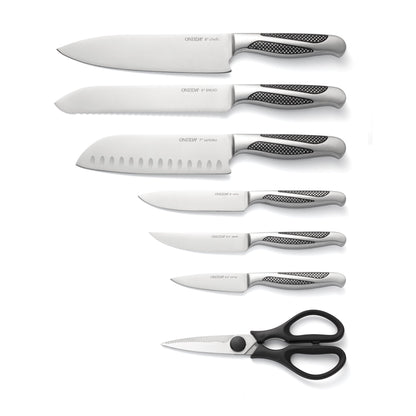 Crosshatch 14-Piece Cutlery Block Set