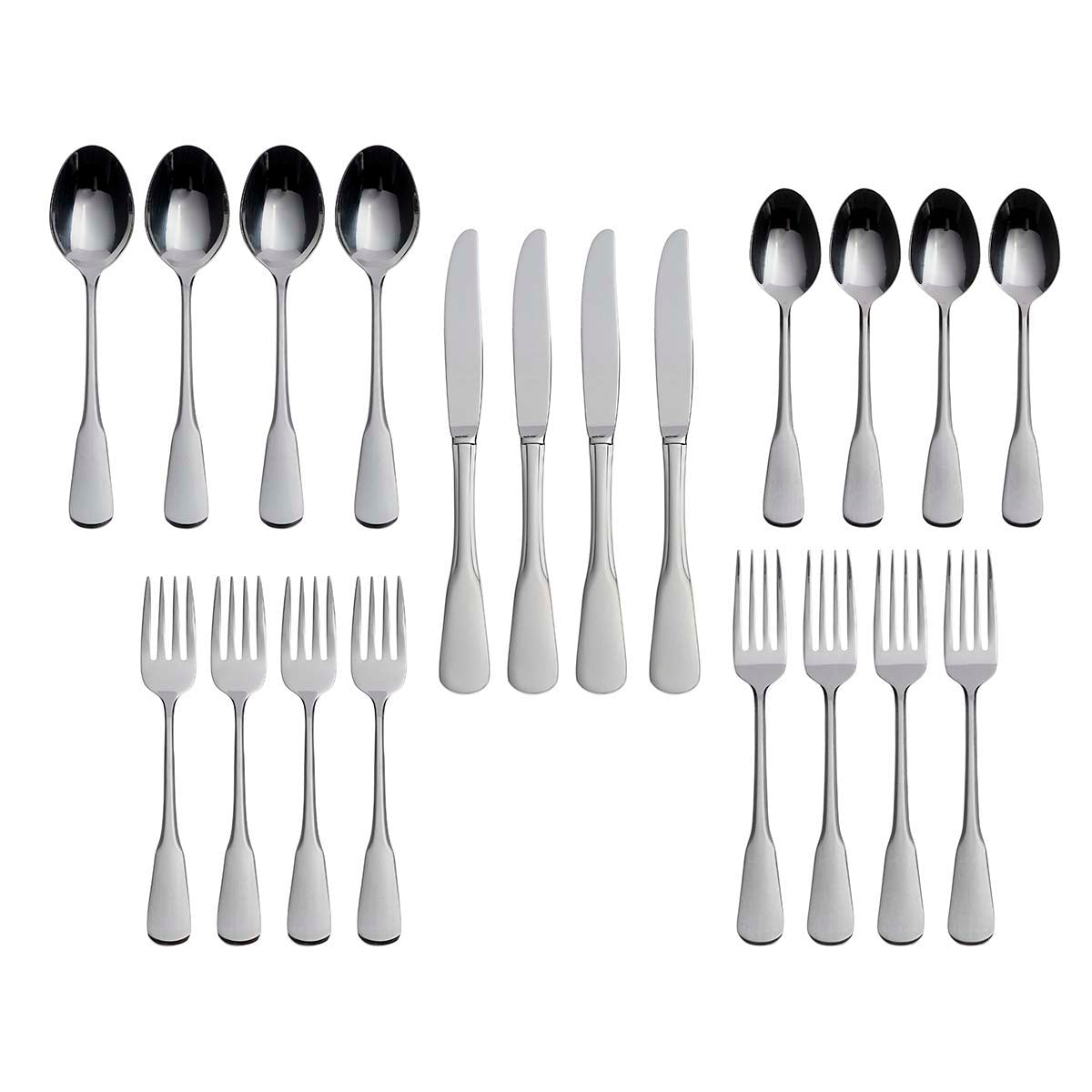 Colonial Boston 20-Piece Flatware Set