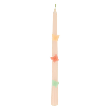 Butterfly Taper Candles, Set of 2