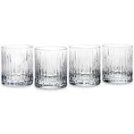 Soho Crystal Double Old-Fashioned Glasses, Set of 4