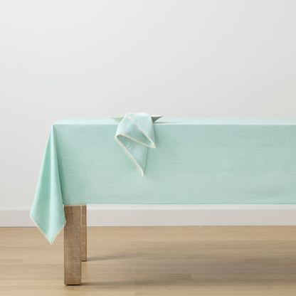 French Perle Ice Blue 60x84 Tablecloth
