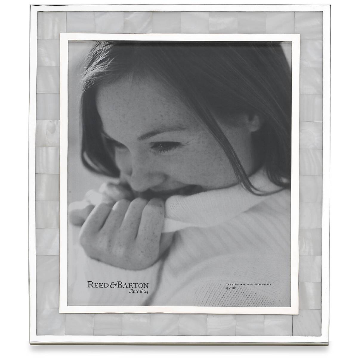 Mother Of Pearl 8x10 Photo Frame
