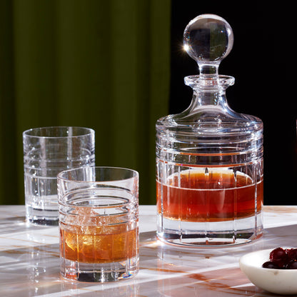 Tempo Crystal 5-Piece Whiskey Set