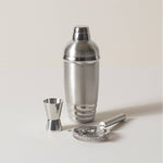 Tuscany Classics Stainless Steel Cocktail Shaker & Strainer Set