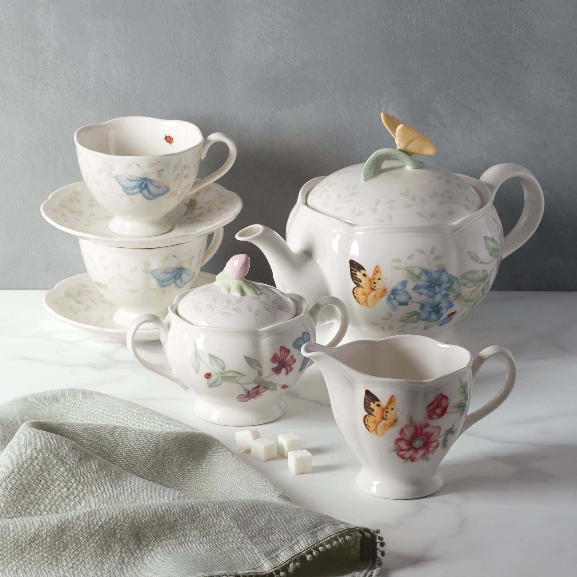 Butterfly Meadow 9-Piece Tea Set