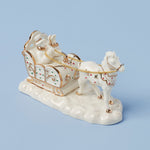 Mistletoe Park Horse & Sleigh Figurines