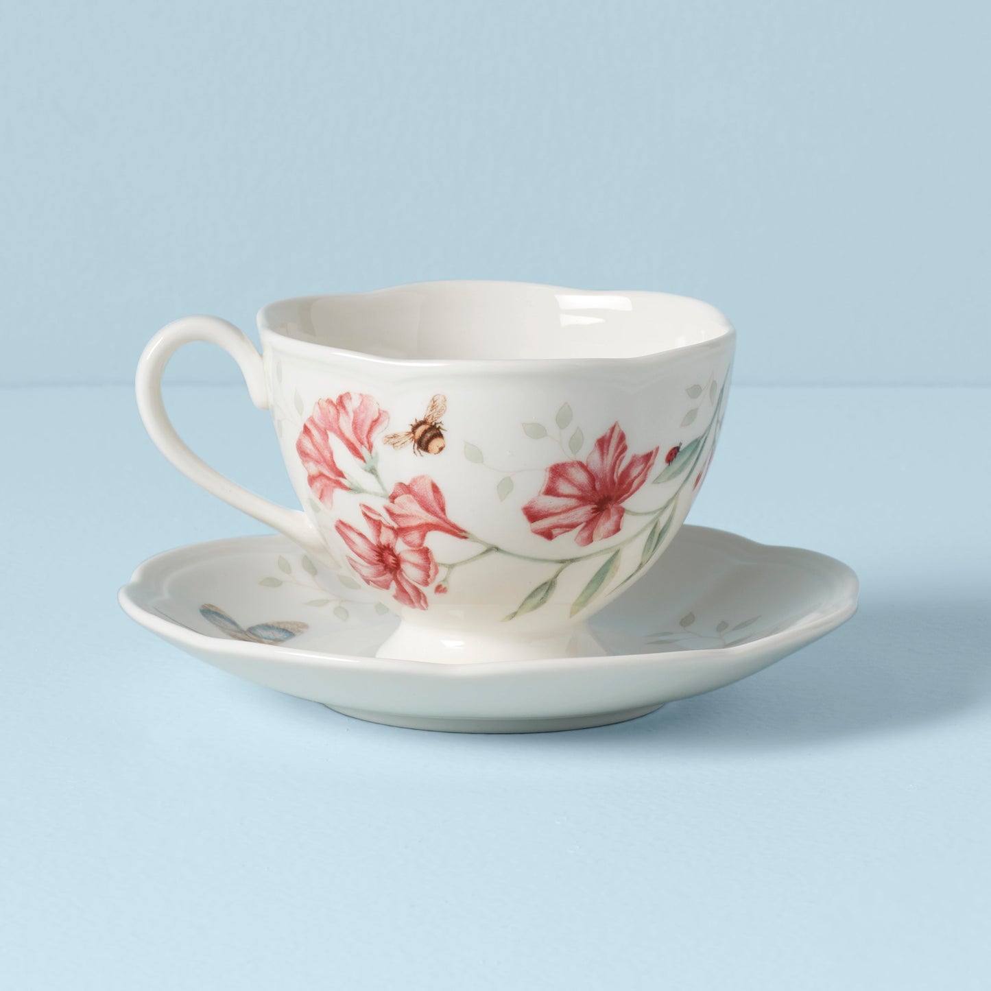 Butterfly Meadow Dragonfly Cup & Saucer