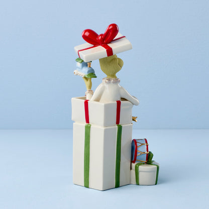 Grinch Gets The Gifts Figurine