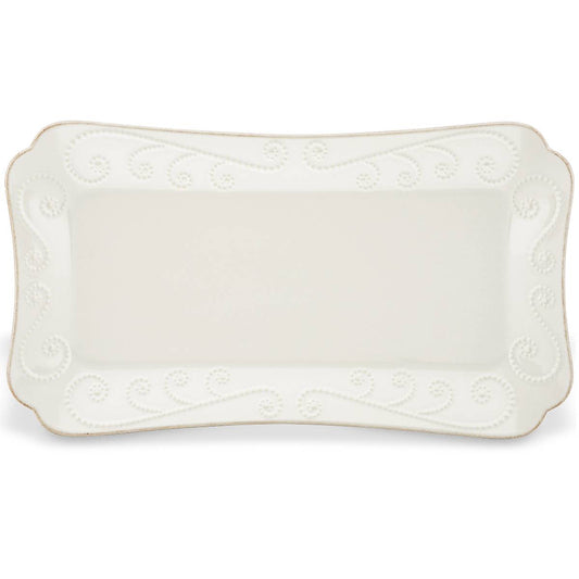 French Perle White Hors d'Oeuvres Tray