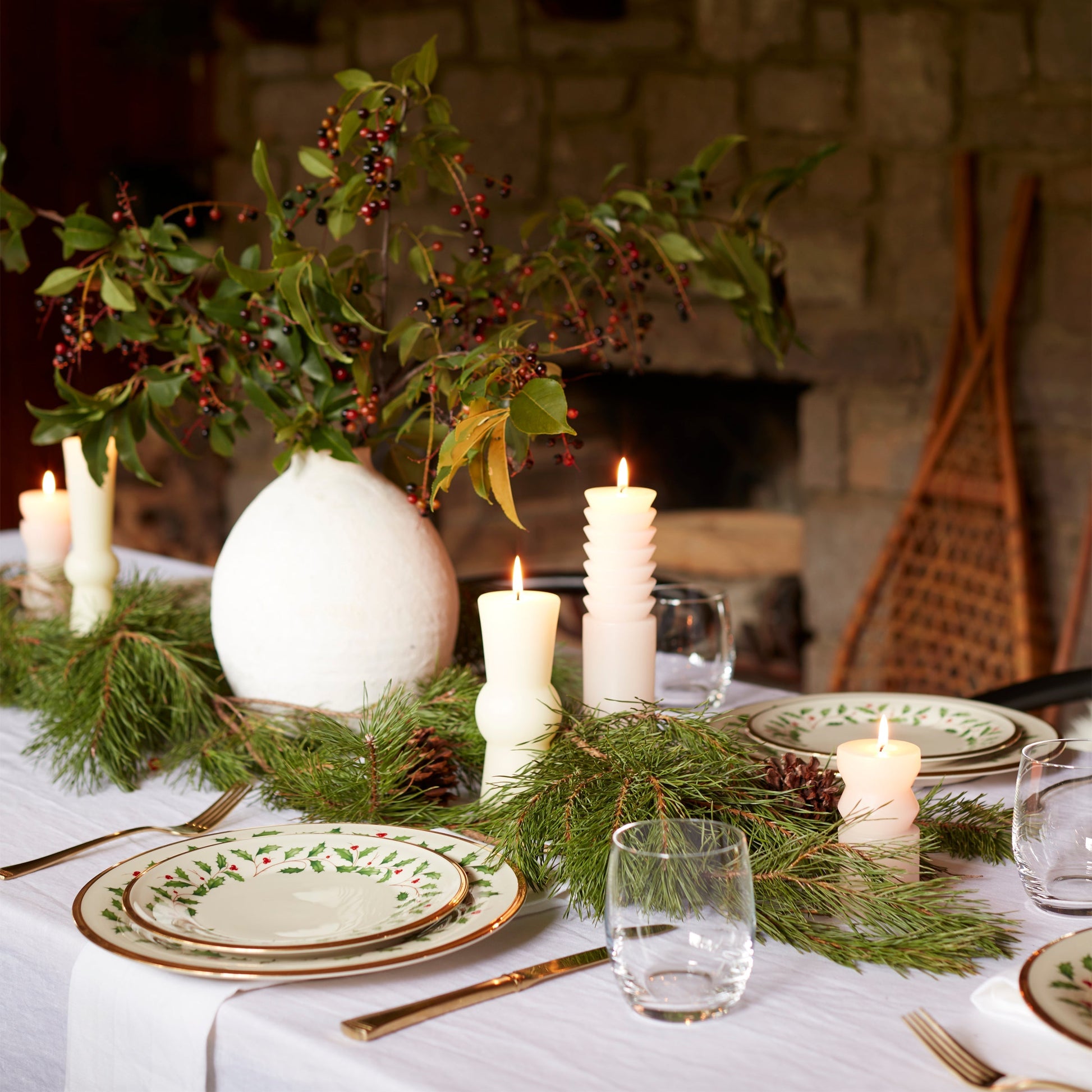 Holiday Salad Plates, Set of 6