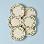 Holiday Salad Plates, Set of 6