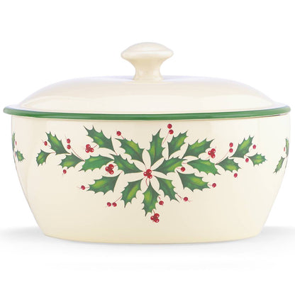 Holiday Covered Casserole Dish