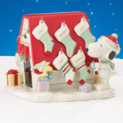 Personalized Snoopy's Christmas Decor For You Figurine