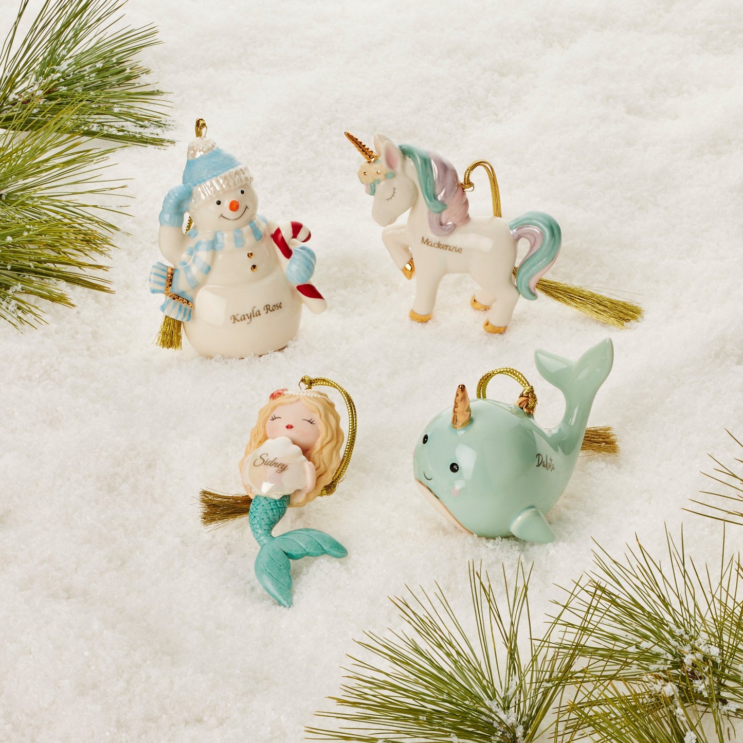 Narwhal Ornament