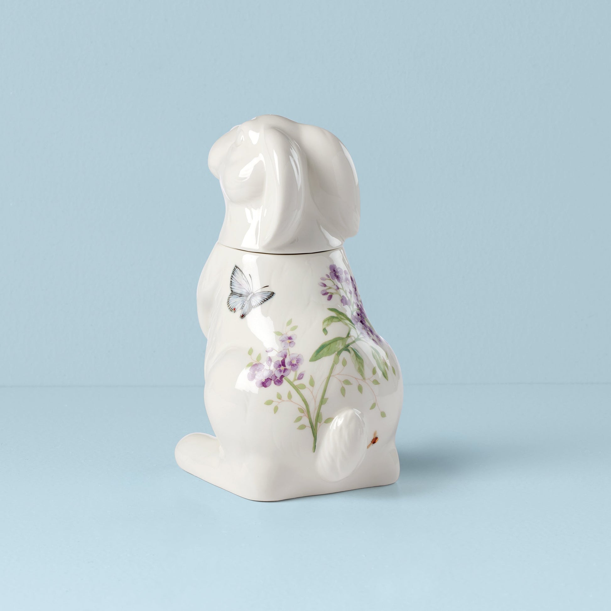 Butterfly Meadow Bunny Cookie Jar