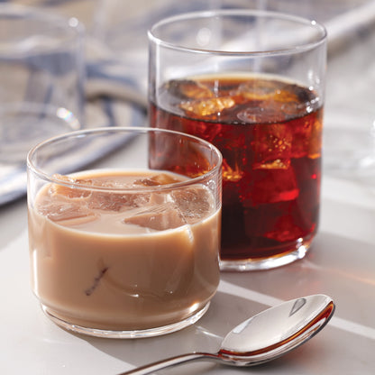 Tuscany Classics Stackable Clear Tall Glasses, Set of 6