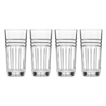 Tempo Crystal Highball Glasses, Set of 4