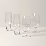 Tuscany Classics Assorted Beer Glasses, Set of 4