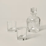 Personalized Tuscany Classics 3-Piece Whiskey Decanter & Glass Set