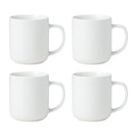 24 Seven White Mugs, Set of 4