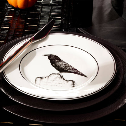 Vintage Halloween Dessert Plates, Set of 4