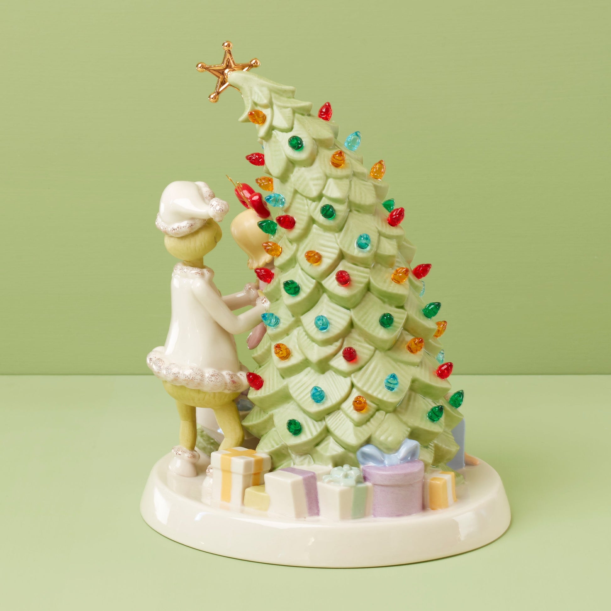 Grinchie Tree Lit Figurine