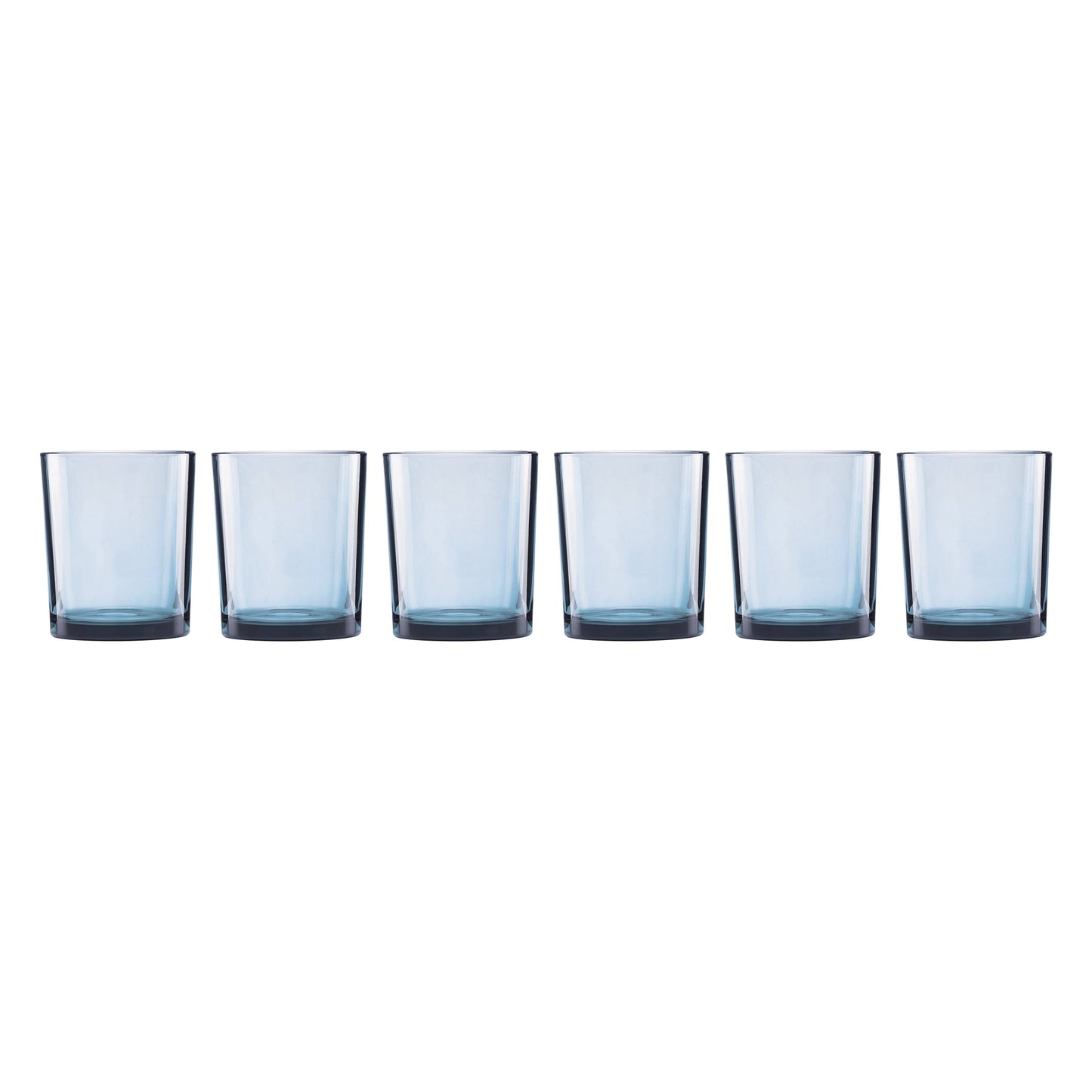 Stackables Blue Tall Drinkware, Set of 6