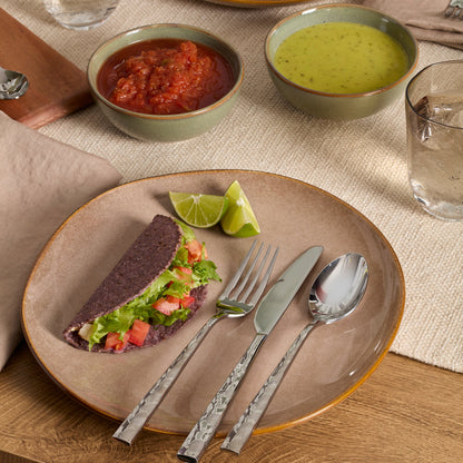 Organic Shades Clay 12-Piece Dinnerware Set