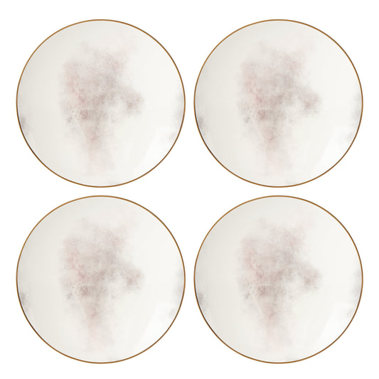 Trianna Salaria Coupe Salad Plates, Set of 4