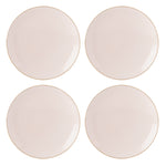 Trianna Blush Coupe Dinner Plates, Set of 4
