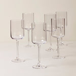Tuscany Classics Straight White Wine Glasses, Set of 6