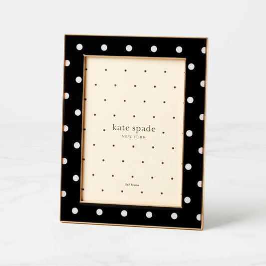 Sitting Pretty Dot 5x7 Photo Frame
