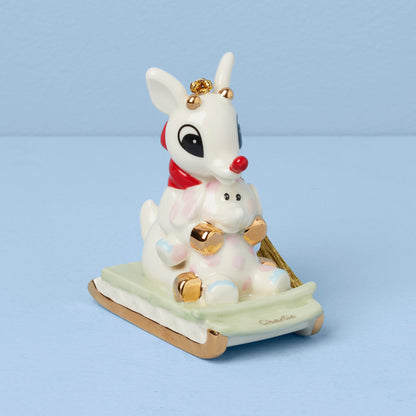 Personalized Rudolph with Misfit Elephant Ornament