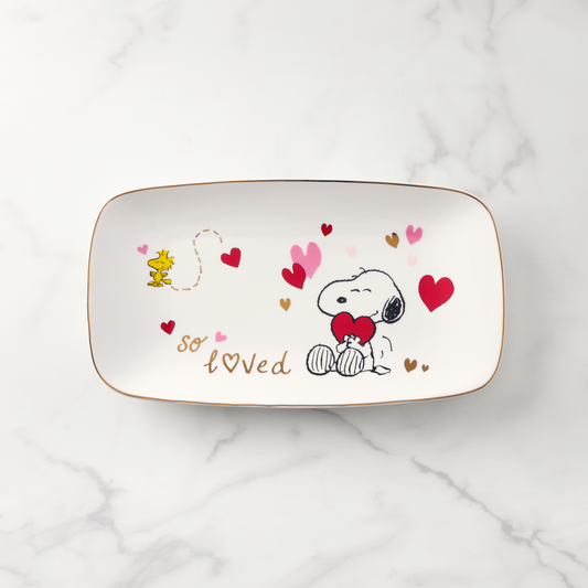 Snoopy Valentine's Day Hors d'Oeuvres Tray
