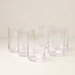 Tuscany Stackable Glass Coolers, Set of 6